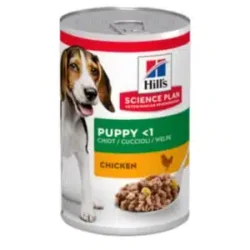 Hill’s SCIENCE PLAN Puppy Вологий корм для цуценят, з куркою, консерва, 370 г