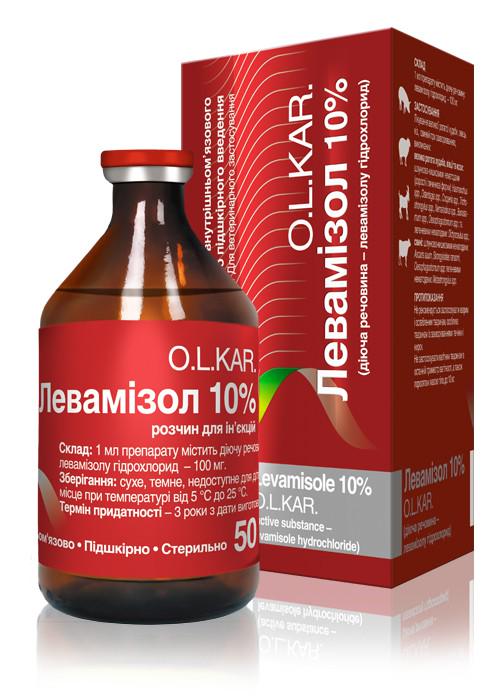 Левамізол 10%, 50 мл, OLKAR.