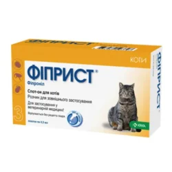 Фіприст коти 50мг/0,5мл №3 спот-он