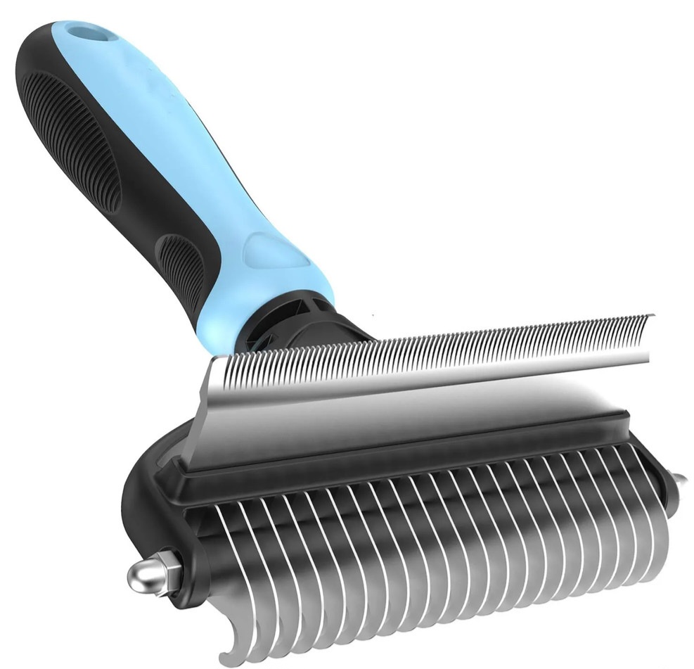 Фурмінатор колтуноріз Pet Grooming Tool щітка для видалення щерсті собак та котів