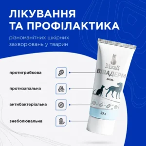 Вівадерм лікувальна мазь, знеболююча, протигрибкова, протизапальна 25 г, MODES - Зображення 4