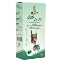 Паста Др. КІС Гепатік (Paste Dr.KIS Hepatic) для нормалізації роботи печінки собак та котів 50 г, MODES