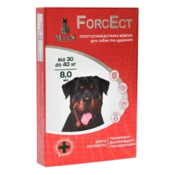 ФорсЕкт (ForcEct) протипаразитарні краплі для собак та цуценят 30-40 кг, 8,0 мл, MODES (від бліх, від кліщів)