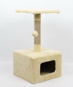 Кігтеточка Дряпка Том Новий мех – джгутова , бежева