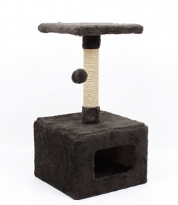 Кігтеточка Дряпка Том Новий мех – джгутова , коричнева