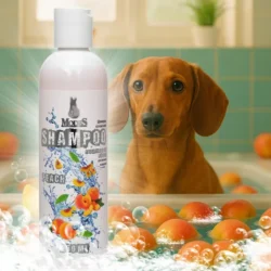 Шампунь фруктовий з ароматом персика для цуценят і кошенят 250 мл, MODES
