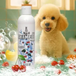 Шампунь фруктовий з ароматом вишні для котів і собак 250 мл, MODES
