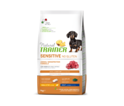 Корм для собак Natural Trainer Dog Sensitive Adult Mini With Lamb (Трейнер ДОГ сенсетів Едалт Міні з ягням), на вагу 1 кг