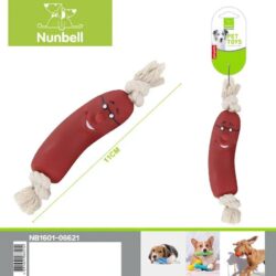 Іграшка для собак Nunbell, “Весела ковбаска”, 11см