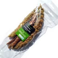 Чумиза і Сенегальське просо в колосках для папуг та грызунов 30 г Zelena Zoo