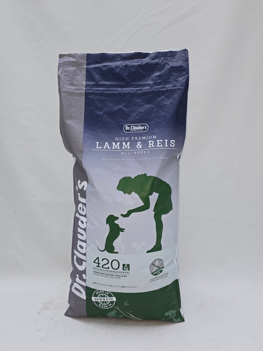 Сухий корм для собак Dr.Clauder’s High Premium Lamb & Reis ягня та рис 1 кг , на вагу