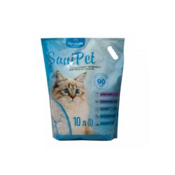 Наповнювач Sani Pet для котячого туалету силікагелевий 10 л наполнитель