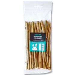 Гілочки верби 50 г Zelena Zoo – натуральні гілочки дерев Зелена Зоо