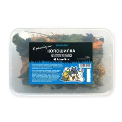 Копошилка Преміум для папуг та гризунів 150 г Zelena Zoo Зелена Зоо