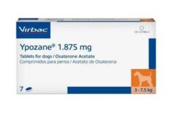 Іпозан ( Ypozane ) Virbac Препарат для лікування простатиту та передміхурової залози у собак 1.875 мг