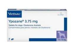 Іпозан ( Ypozane ) Virbac Препарат для лікування простатиту та передміхурової залози у собак 3.75 мг