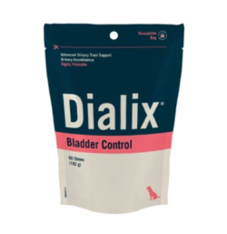 Діалікс Dialix Bladder Control вітамінна дієтична добавка для собак із нетриманням сечі, 60 таблеток