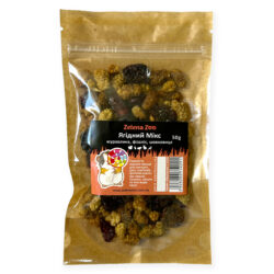 Ягідний мікс (журавлина, фізаліс, шовковиця) 50 г Zelena Zoo Ласощі для гризунів та папуг