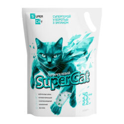 Силікагелевий наповнювач SuperCat для котячих туалетів, 5.2л