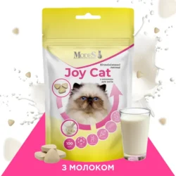 Joy Cat Вітамінізовані ласощі з молоком для котів, MODES
