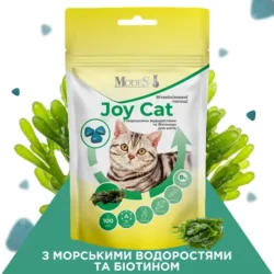 Joy Cat Вітамінізовані ласощі з морськими водоростями та біотином для котів, MODES