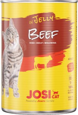 Вологий корм для котів «JosiCat Beef In Sauce, яловичина, 0.415 кг