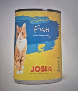 Вологий корм JosiCat Fish in Sauce для кішок з Рибою в соусі 12 x 415 г